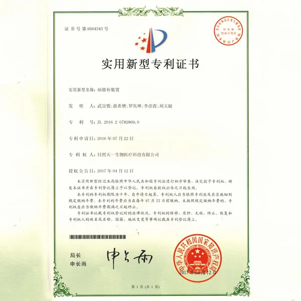 实用新型专利