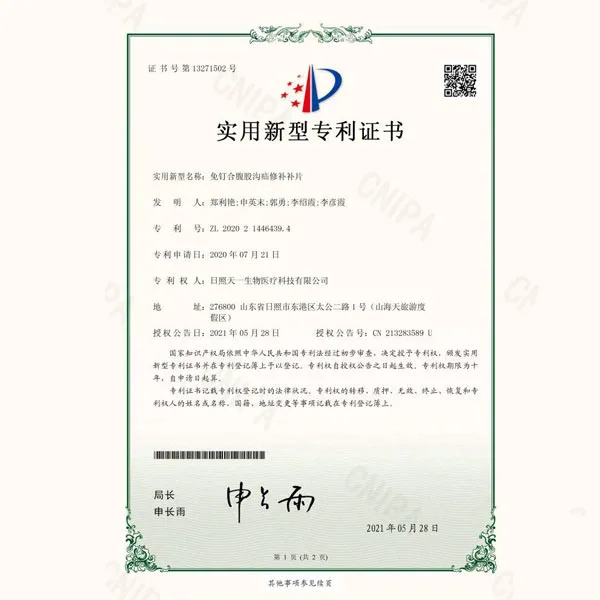 实用新型专利