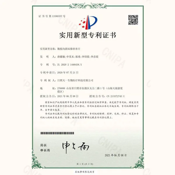 实用新型专利